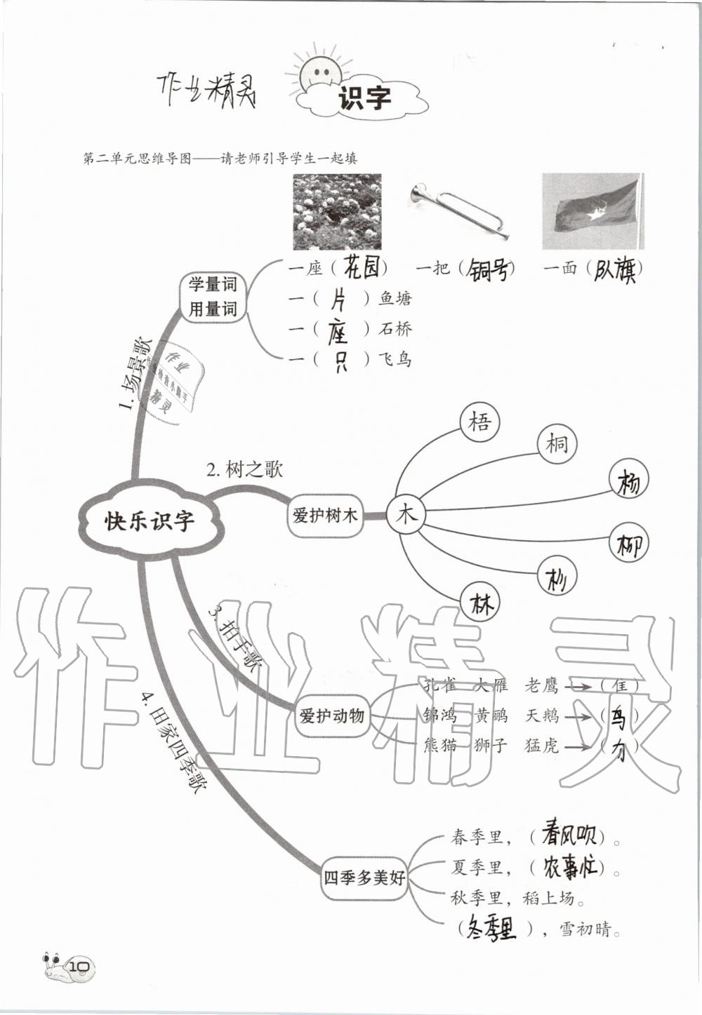 2019年知识与能力训练二年级语文上册人教版 第10页