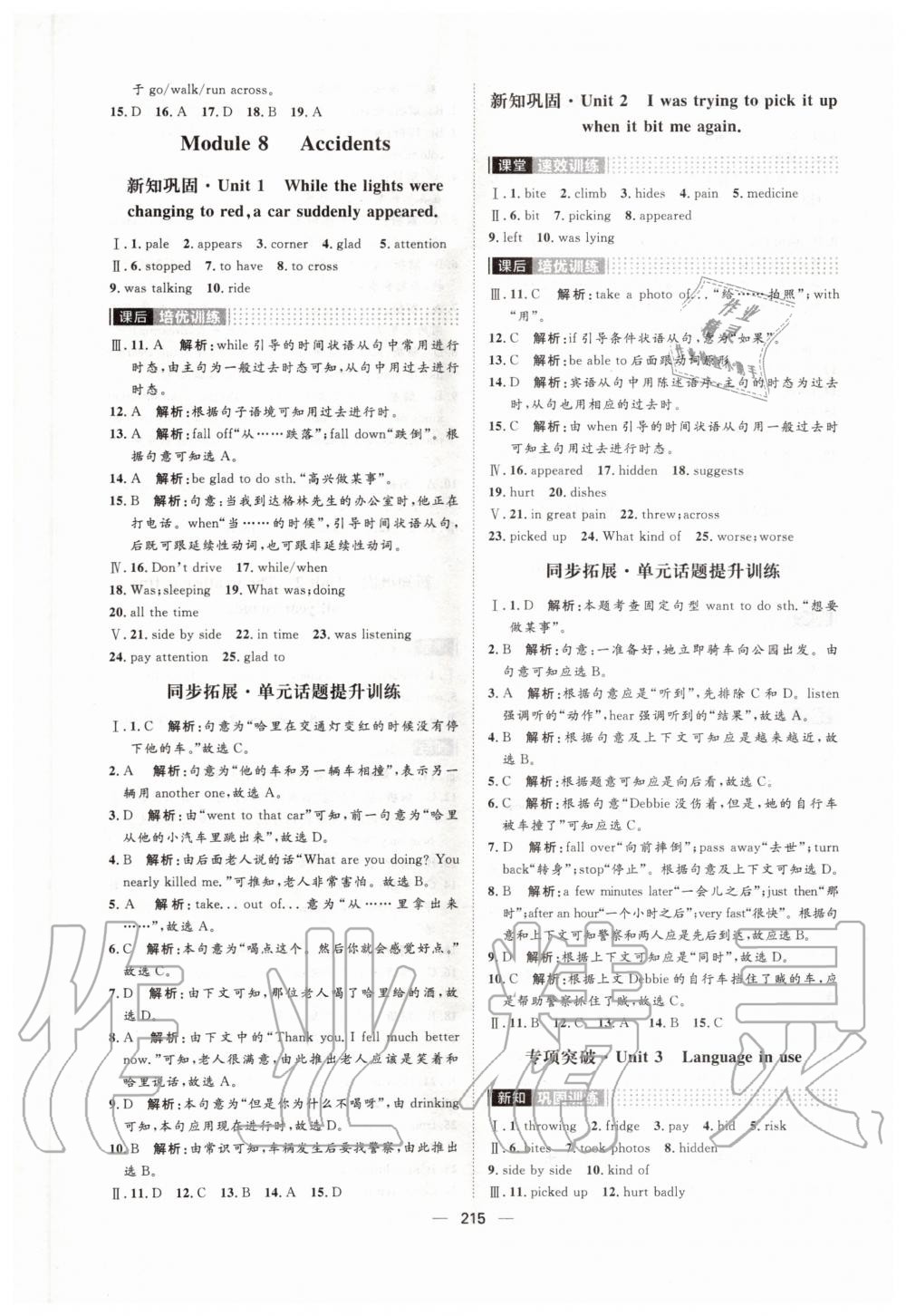 2019年陽光計(jì)劃八年級(jí)英語上冊外研版 第13頁