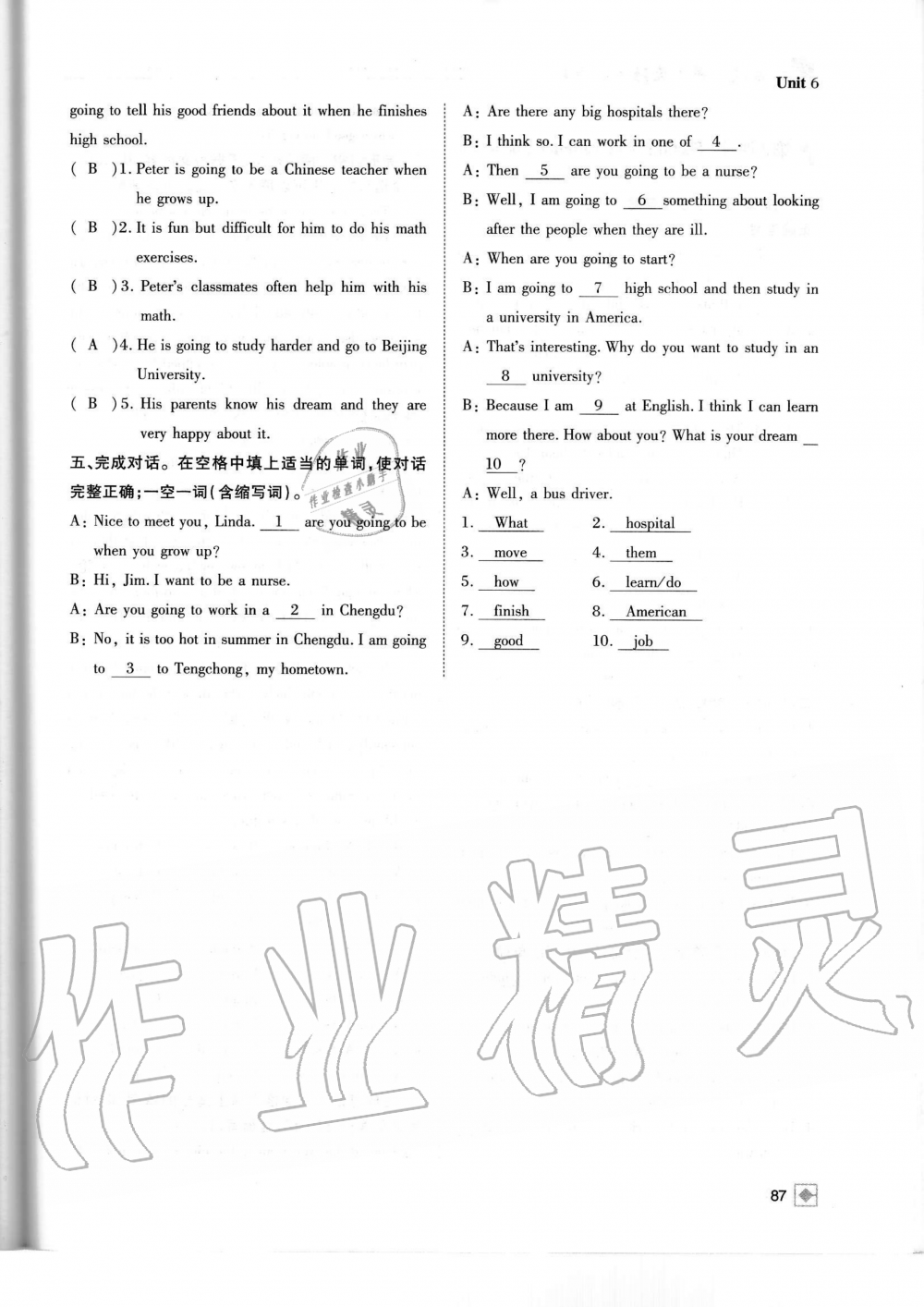 2019年名校金典课堂八年级英语上册人教版成都专版 第87页