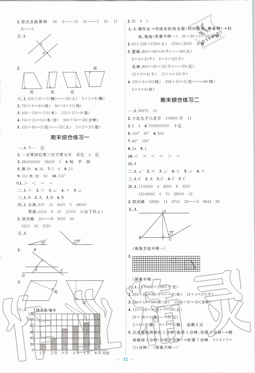 2019年人教金學(xué)典同步解析與測(cè)評(píng)學(xué)考練四年級(jí)數(shù)學(xué)上冊(cè)人教版 第12頁(yè)