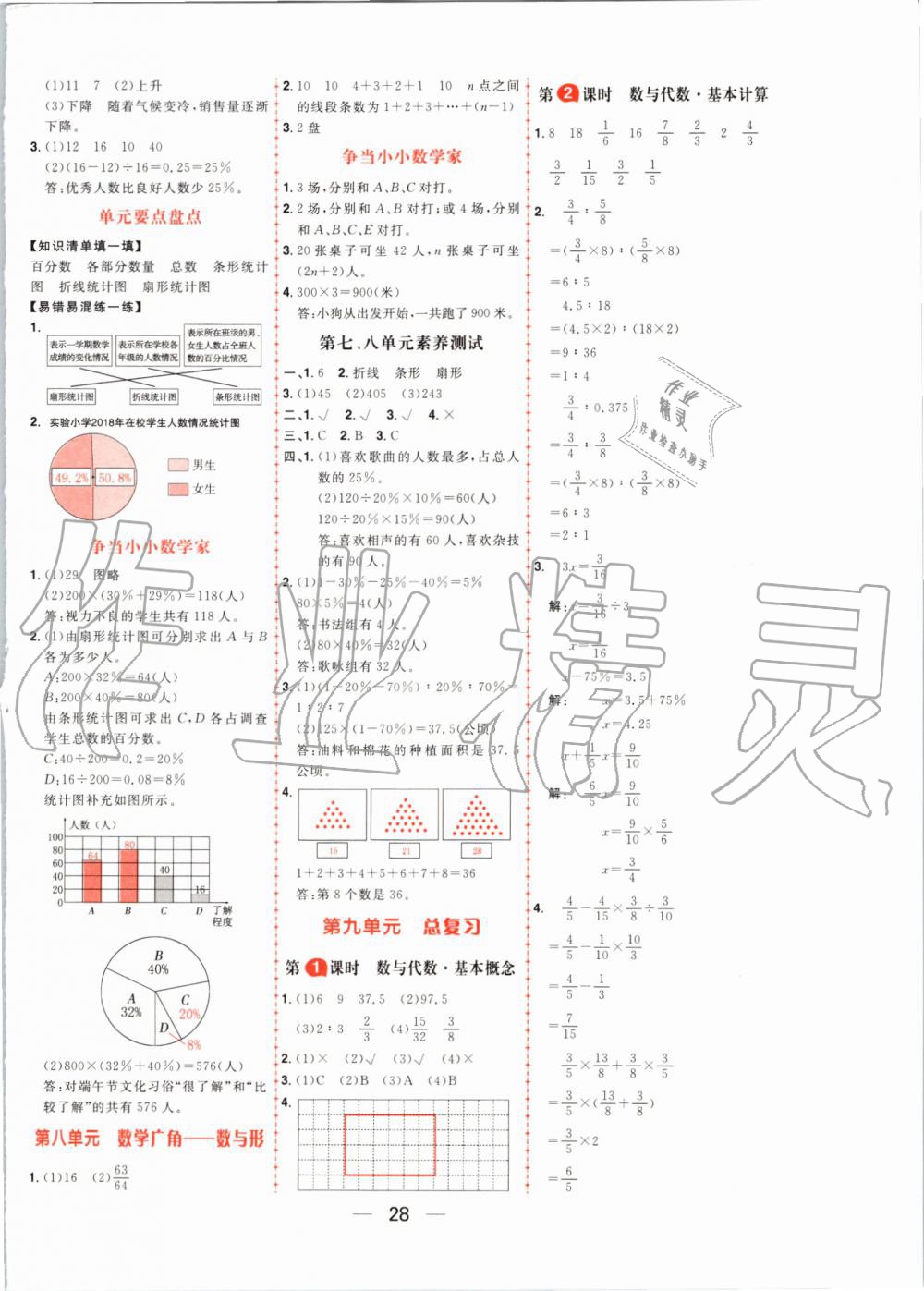 2019年核心素養(yǎng)天天練六年級(jí)數(shù)學(xué)上冊(cè)人教版 第12頁