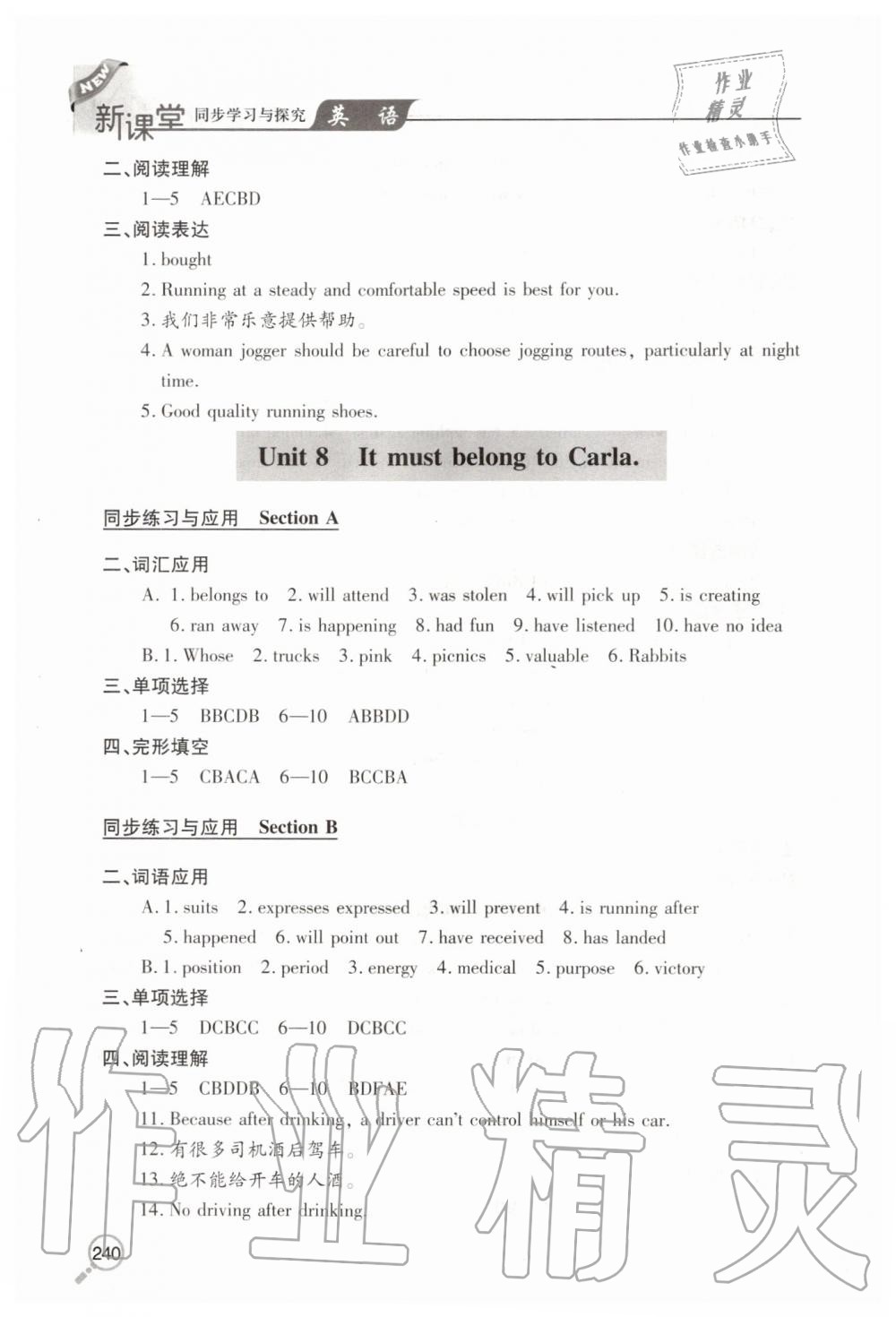 2019年新課堂同步學(xué)習(xí)與探究九年級英語全一冊人教版 第11頁