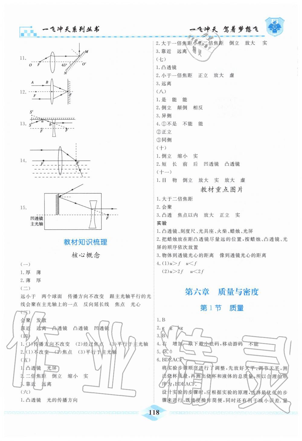 2019年一飞冲天课时作业八年级物理上册人教版 第18页