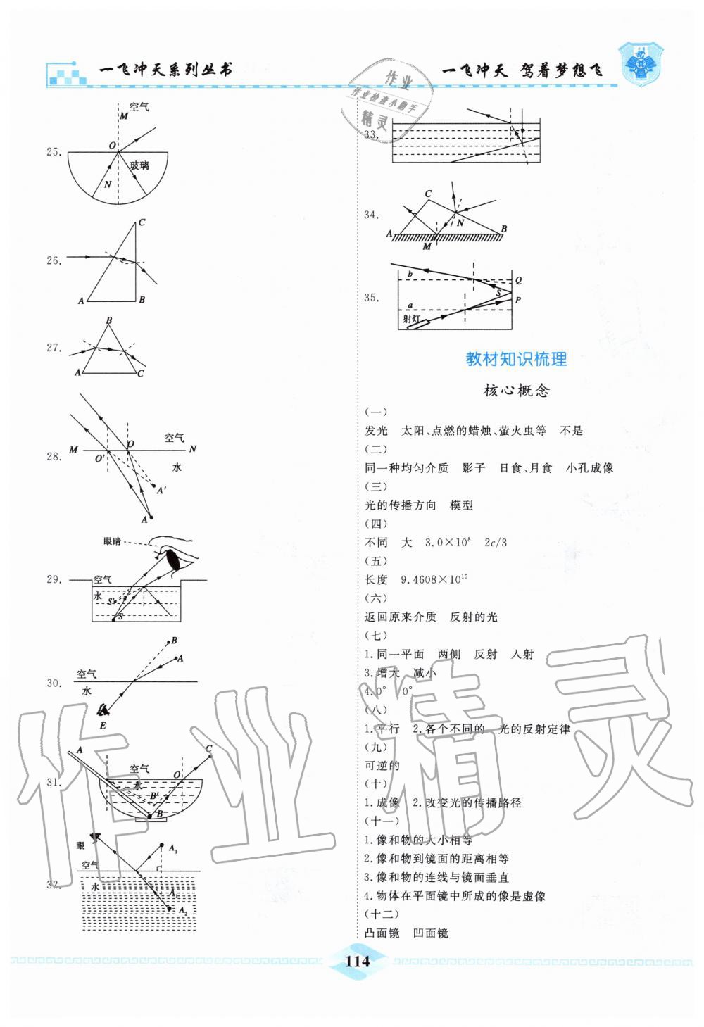 2019年一飞冲天课时作业八年级物理上册人教版 第14页