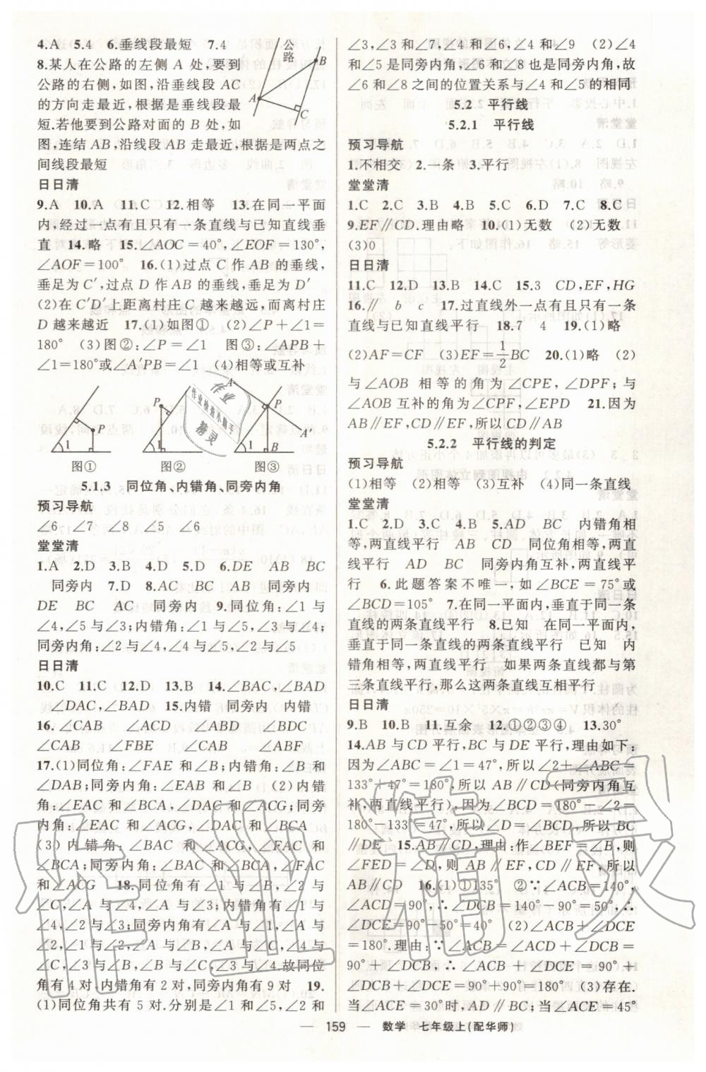 2019年四清導(dǎo)航七年級數(shù)學(xué)上冊華師大版 第12頁