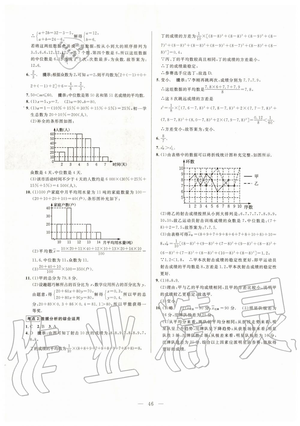 2019年走向名校同步專題訓練八年級數學全一冊人教版 第46頁