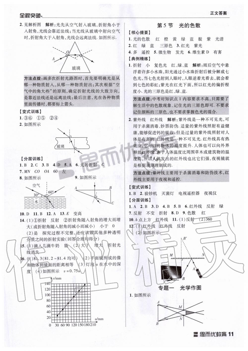 2019年全程突破八年級物理上冊人教版 第11頁