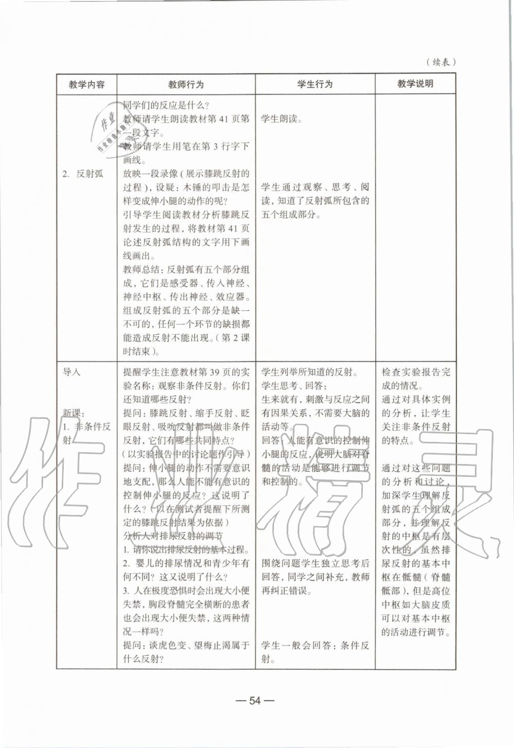 2019年生命科學練習部分初中第一冊滬教版 第48頁