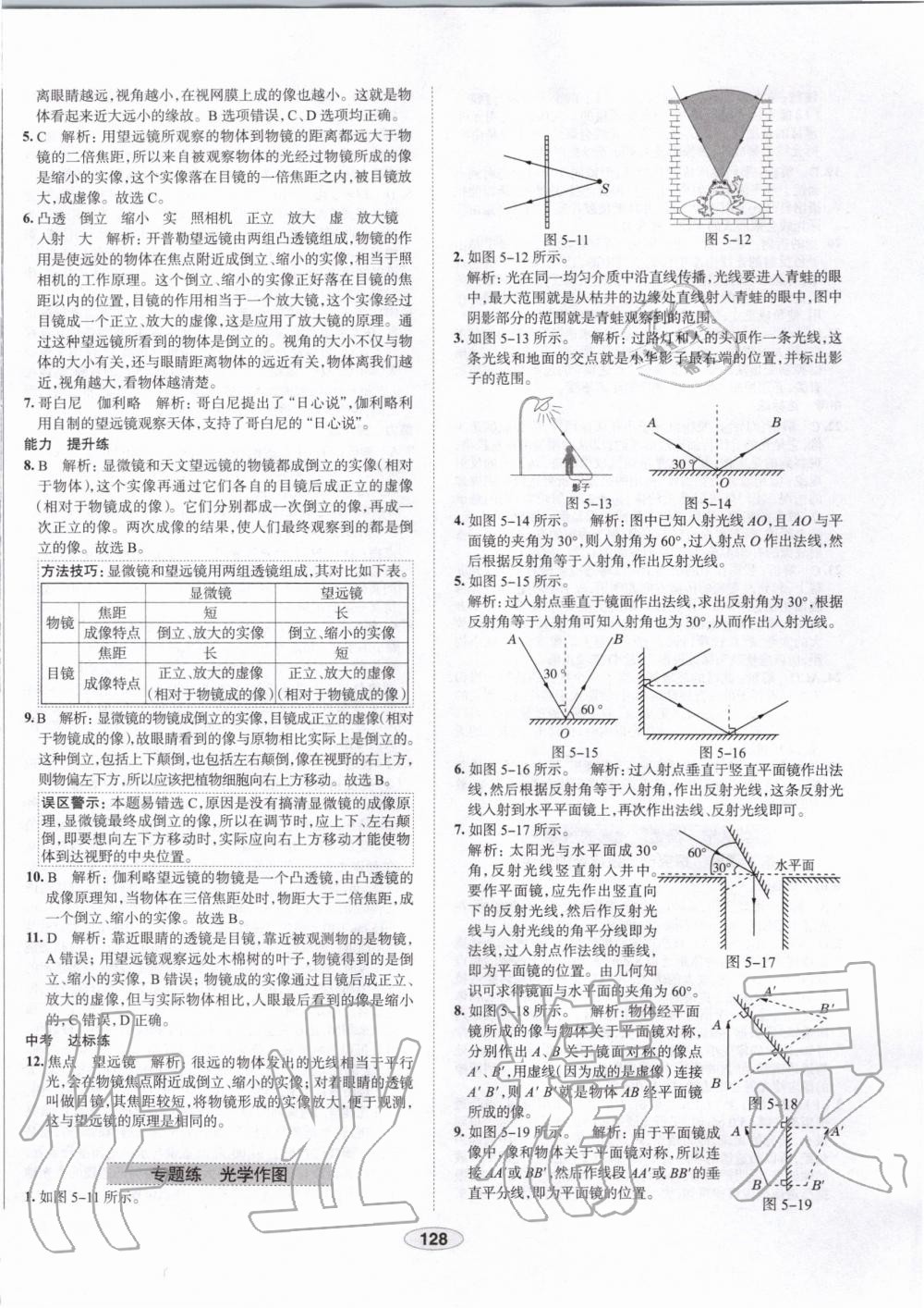 2019年中學(xué)教材全練八年級(jí)物理上冊(cè)人教版天津?qū)Ｓ?nbsp;第28頁