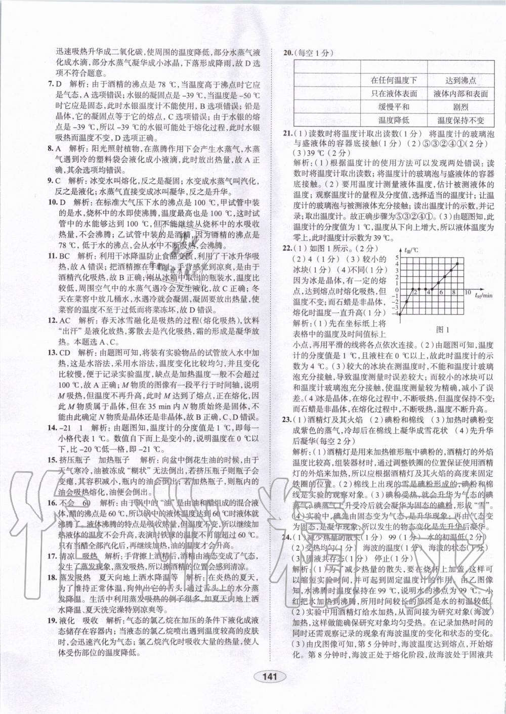 2019年中學教材全練八年級物理上冊人教版天津?qū)Ｓ?nbsp;第41頁