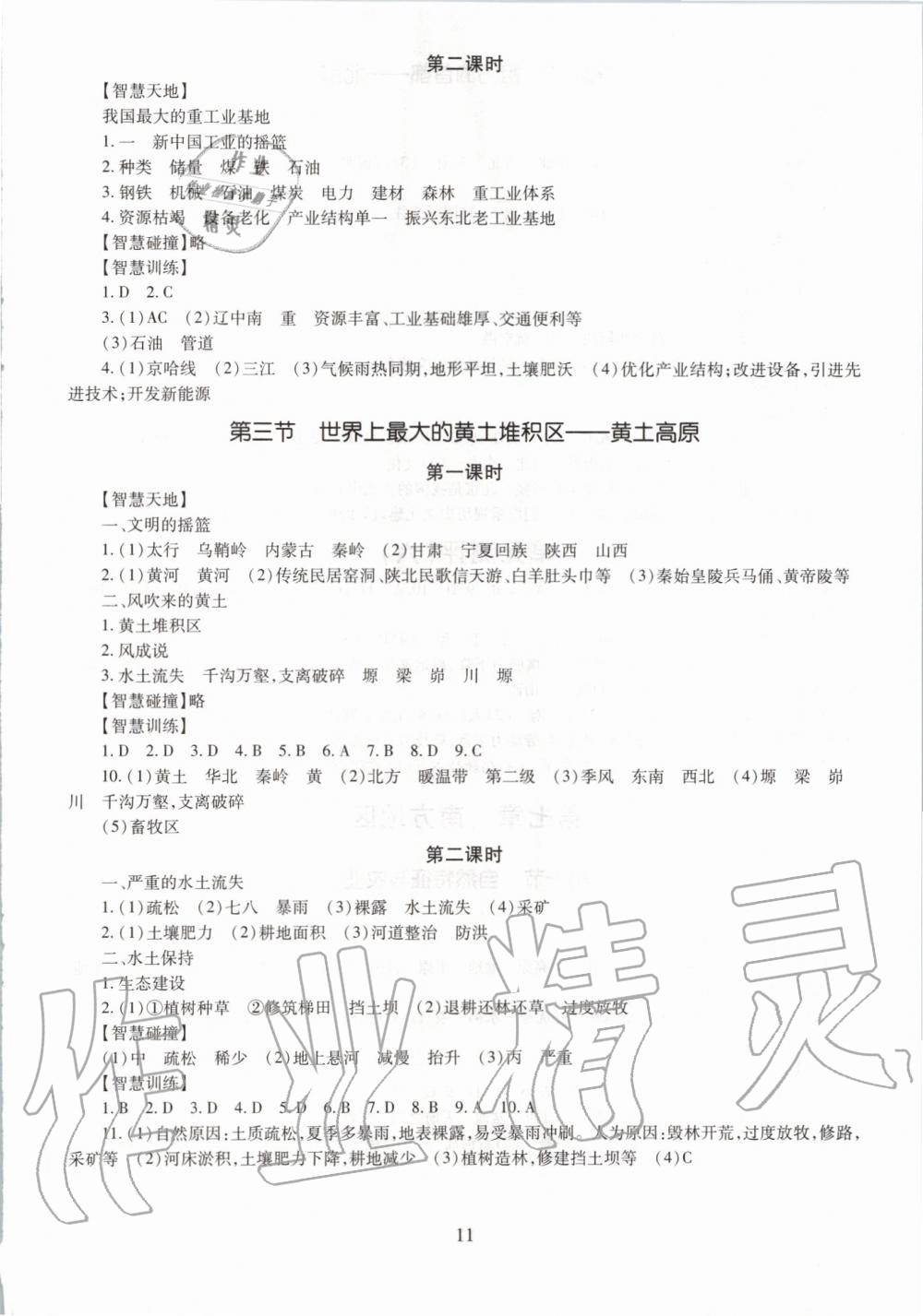 2019年智慧學習七年級地理全一冊魯教版五四制 第11頁