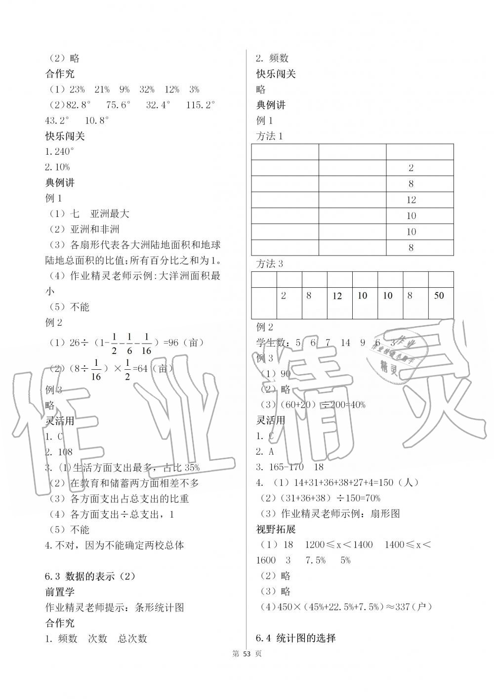 2019年育才金典七年級數(shù)學(xué)上冊北師大版 第53頁