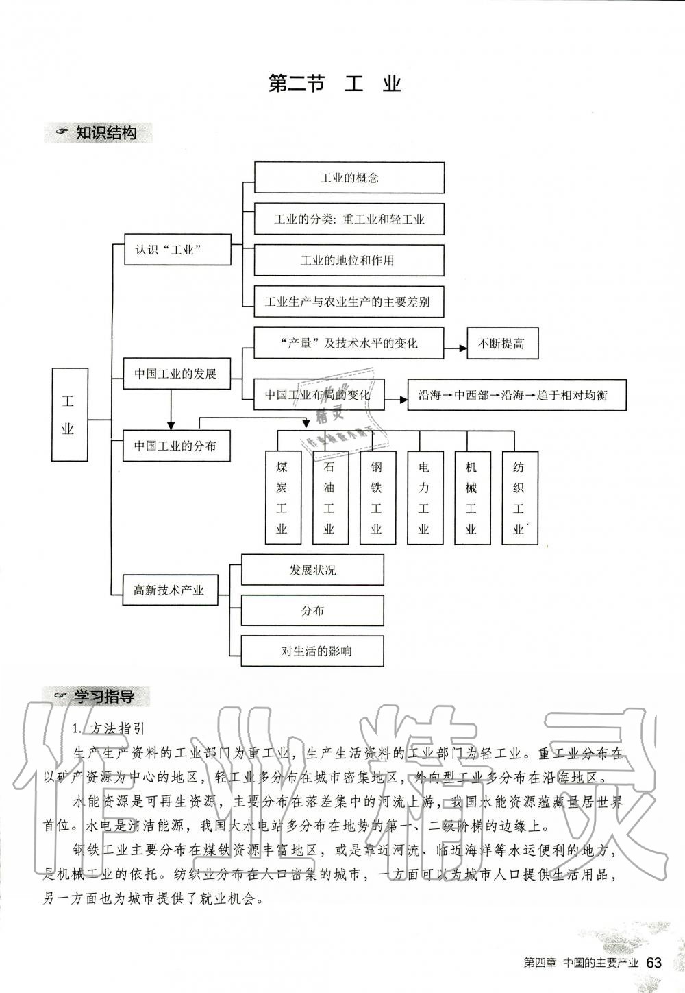 2019年知识与能力训练八年级地理上册湘教版 第63页