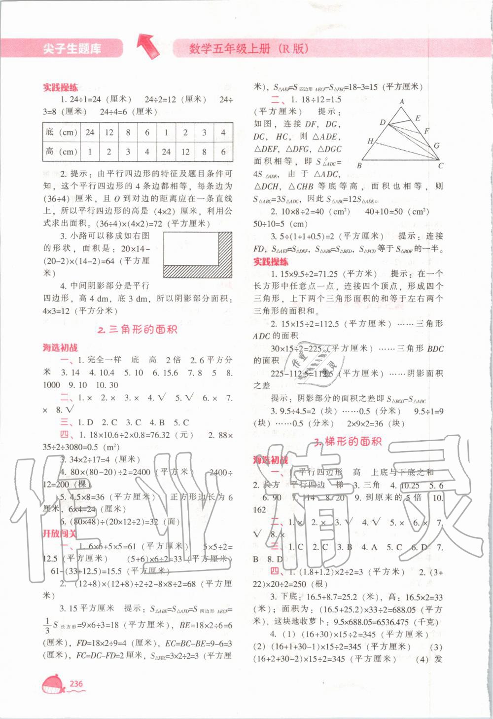 2019年尖子生題庫五年級數(shù)學(xué)上冊人教版 第19頁