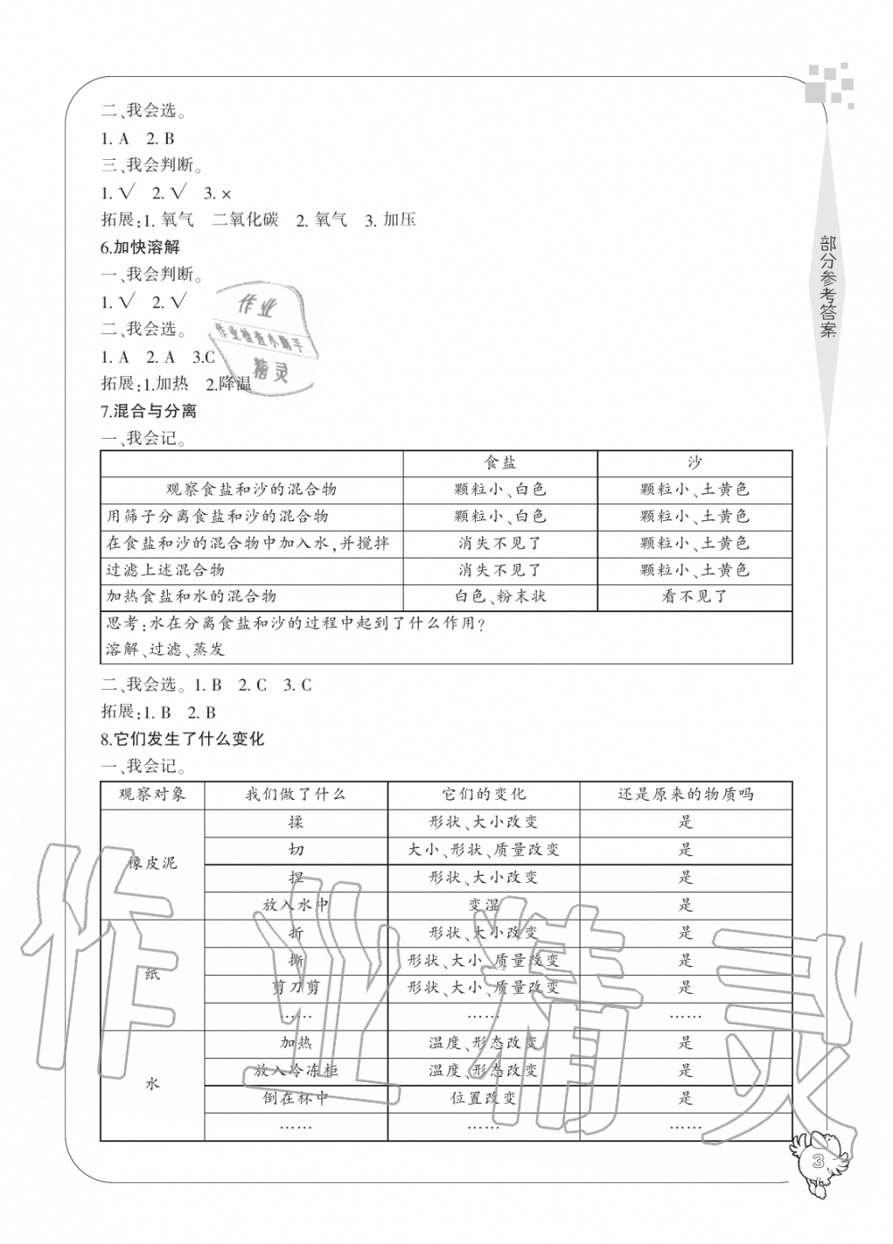 2019年新課標(biāo)學(xué)習(xí)方法指導(dǎo)叢書(shū)三年級(jí)科學(xué)上冊(cè)教科版 第3頁(yè)