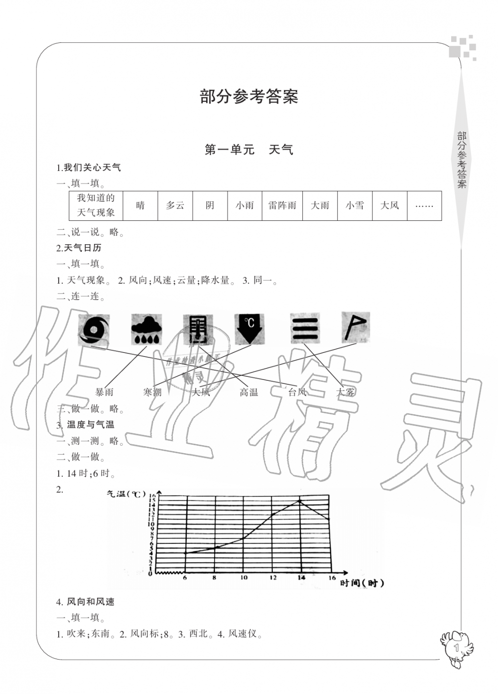 2019年新課標(biāo)學(xué)習(xí)方法指導(dǎo)叢書四年級(jí)科學(xué)上冊(cè)教科版 第1頁