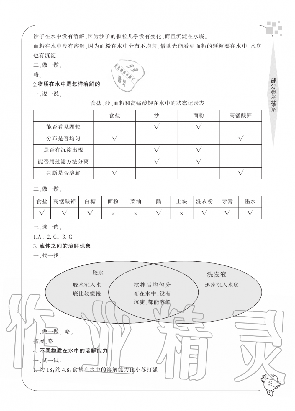 2019年新課標(biāo)學(xué)習(xí)方法指導(dǎo)叢書四年級(jí)科學(xué)上冊(cè)教科版 第3頁(yè)