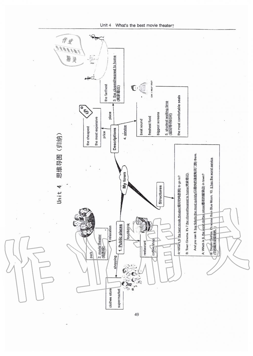 2019年指南针高分必备八年级英语上册人教版 第49页