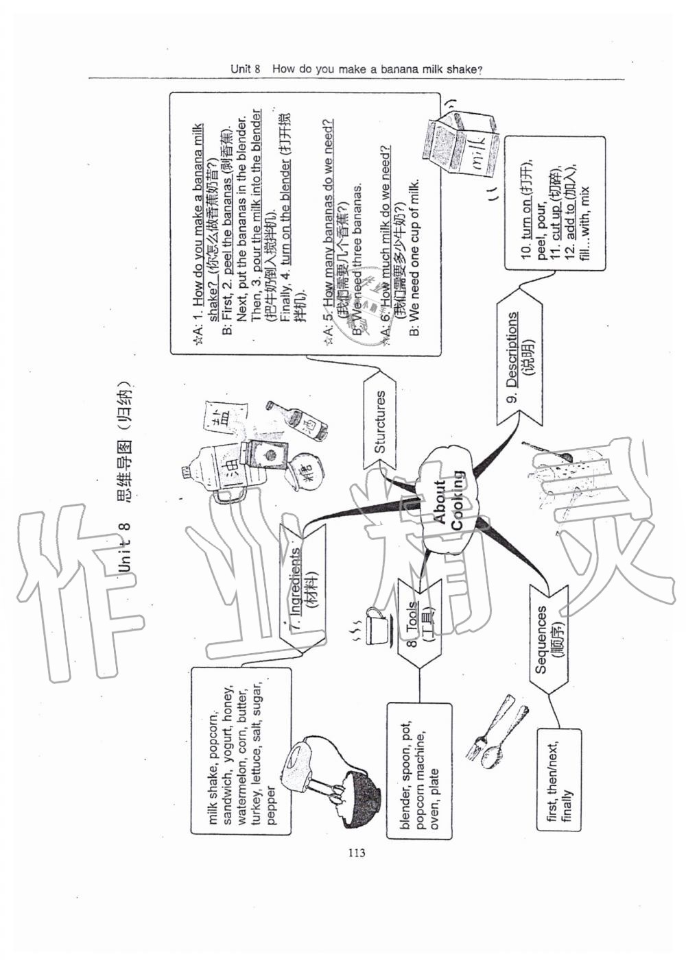 2019年指南針高分必備八年級英語上冊人教版 第113頁