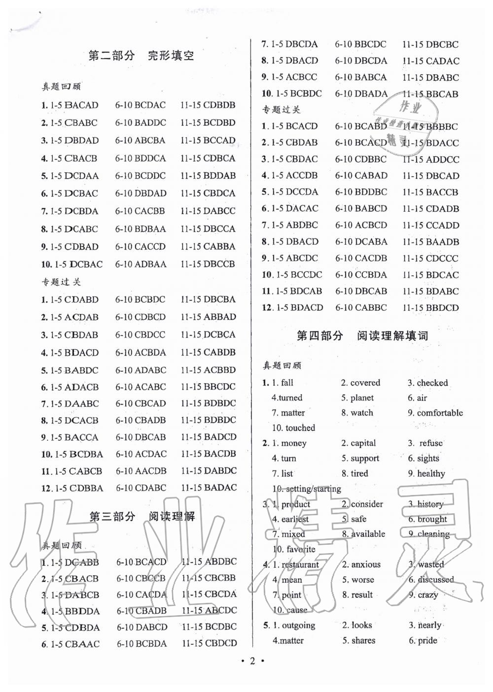 2019年天下中考專題總復(fù)習(xí)英語(yǔ) 第2頁(yè)