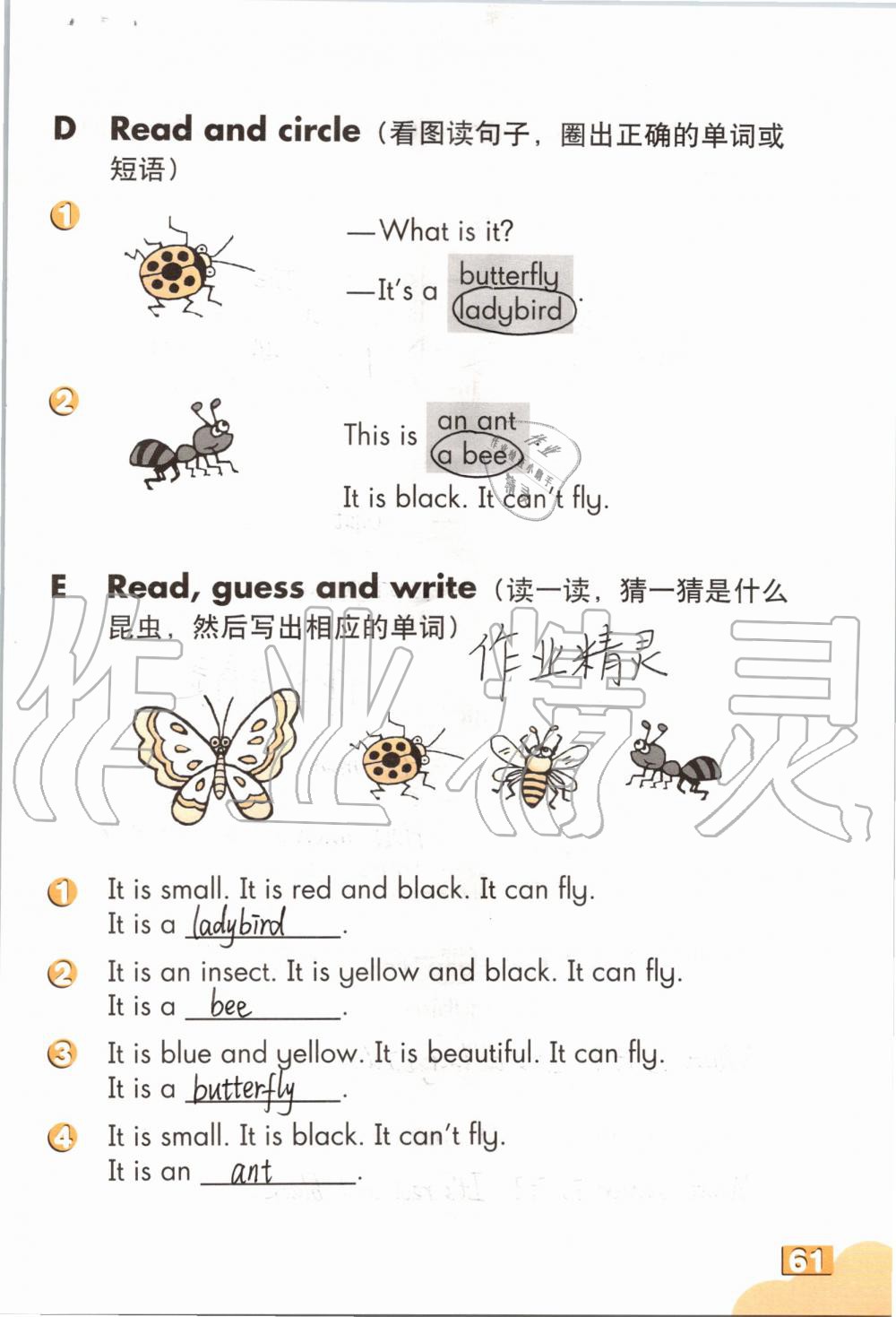 2019年英語練習(xí)部分三年級第一學(xué)期牛津上海版 第60頁