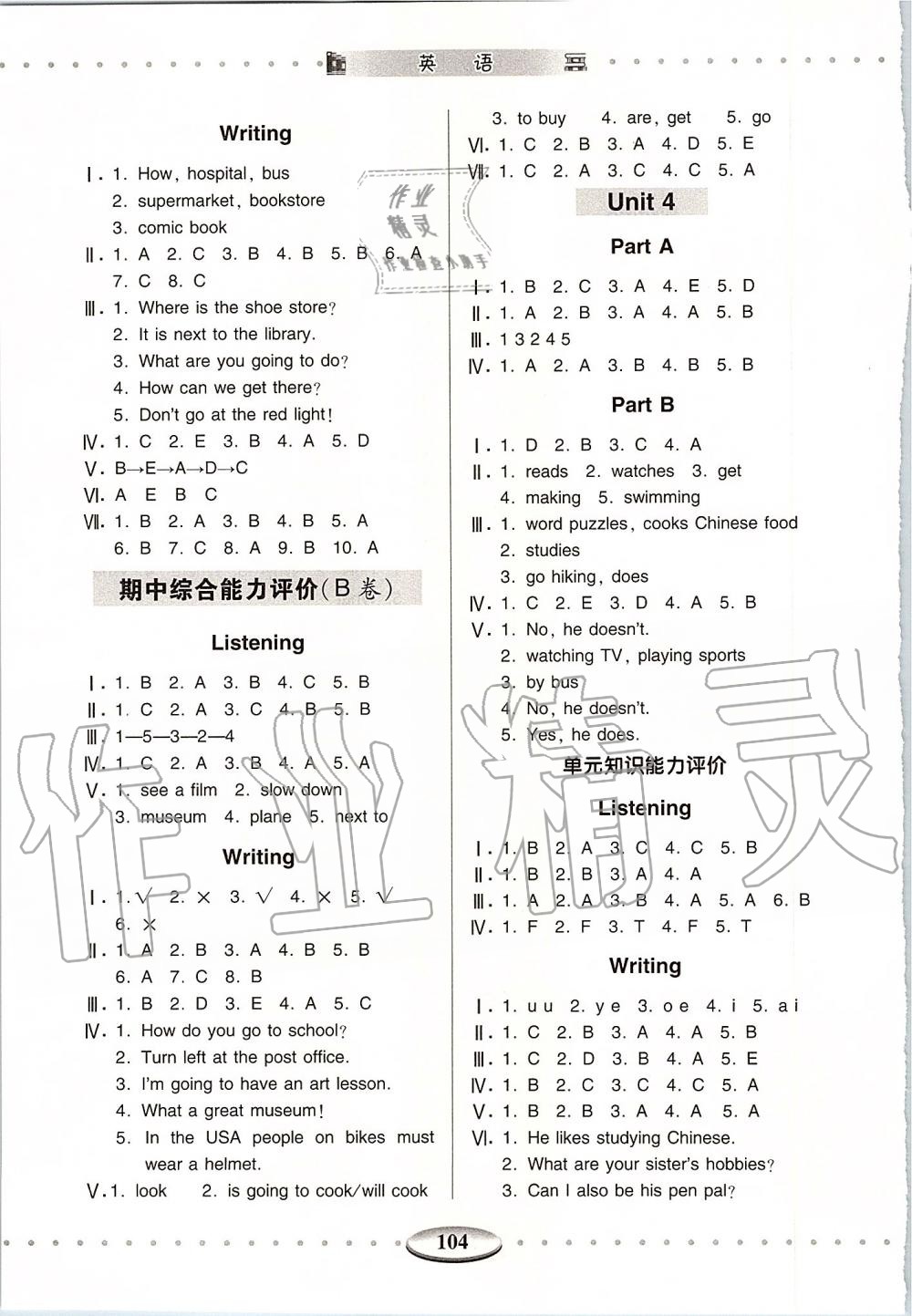 2019年智慧學(xué)習(xí)六年級英語上冊人教版 第3頁