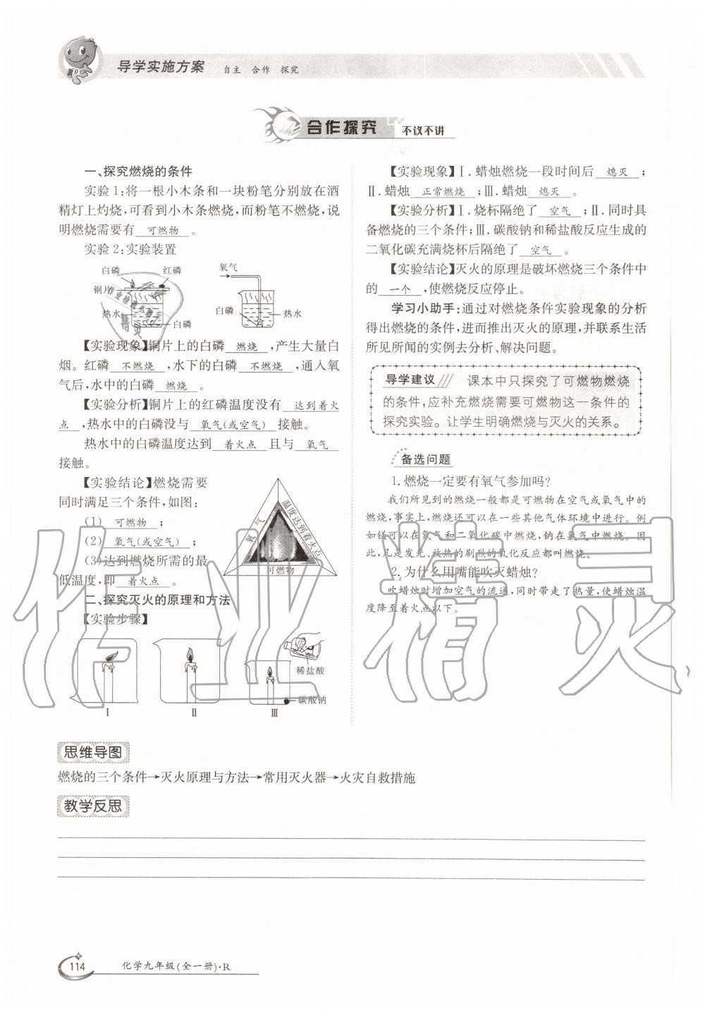 2019年金太陽(yáng)導(dǎo)學(xué)測(cè)評(píng)九年級(jí)化學(xué)全一冊(cè)人教版 第114頁(yè)