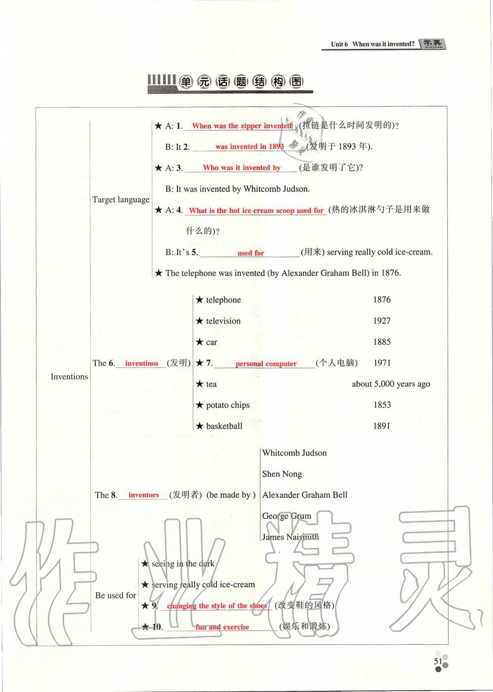 2019年學典課時精練九年級英語全一冊人教版北京時代華文書局 第50頁