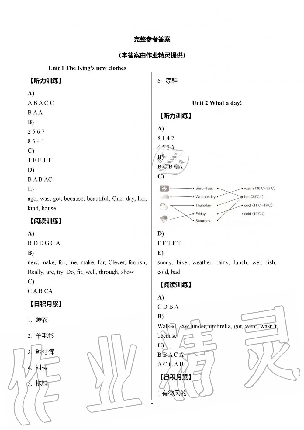 2019年听读教室小学英语听读六年级上册译林版加强版 第1页