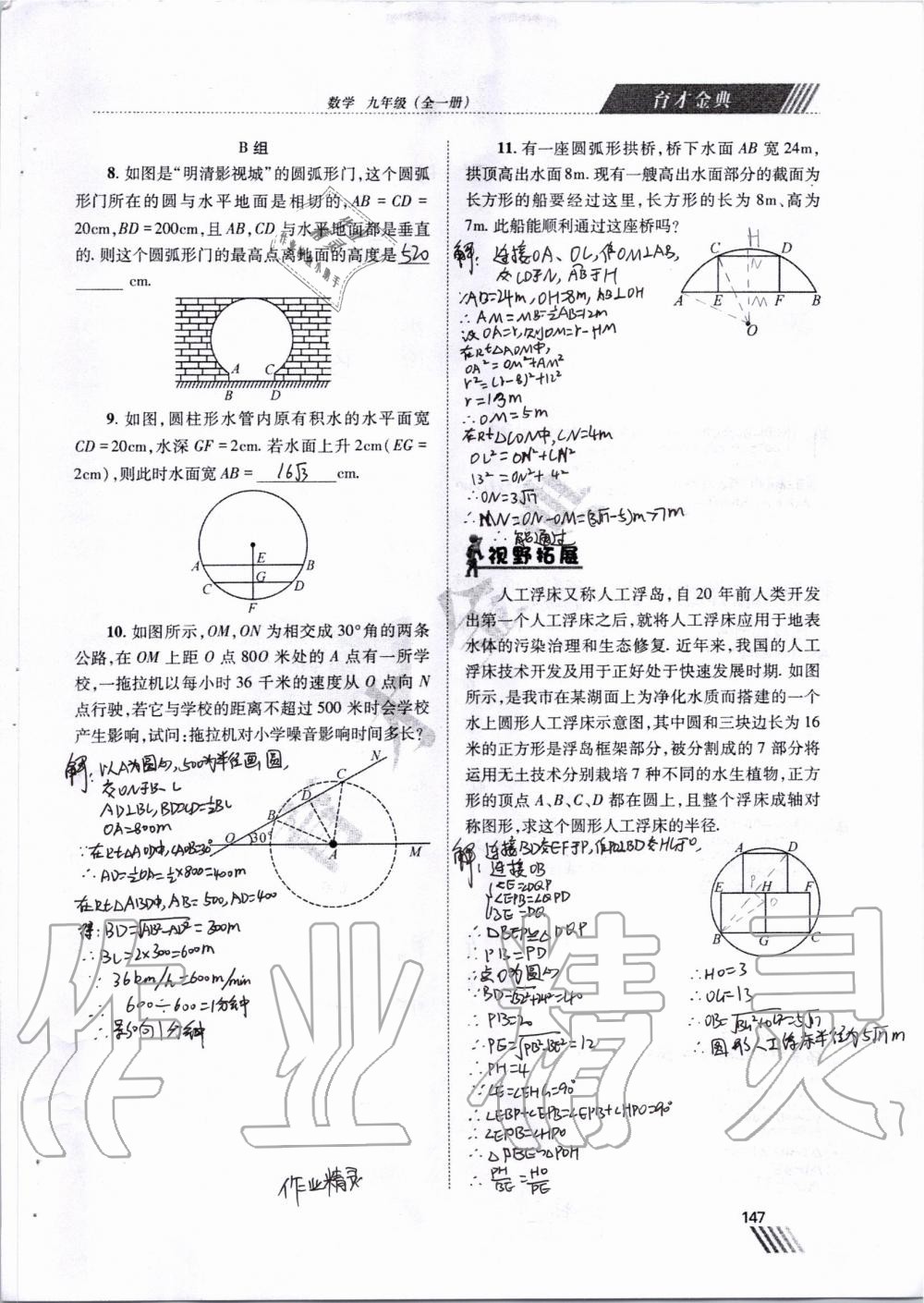 2019年育才金典九年級數學全一冊北師大版 第140頁