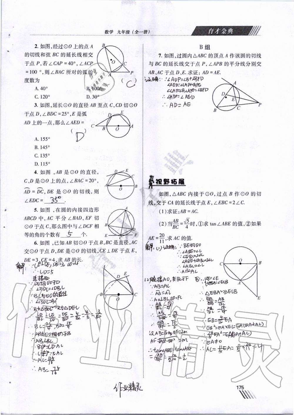 2019年育才金典九年級(jí)數(shù)學(xué)全一冊(cè)北師大版 第168頁(yè)