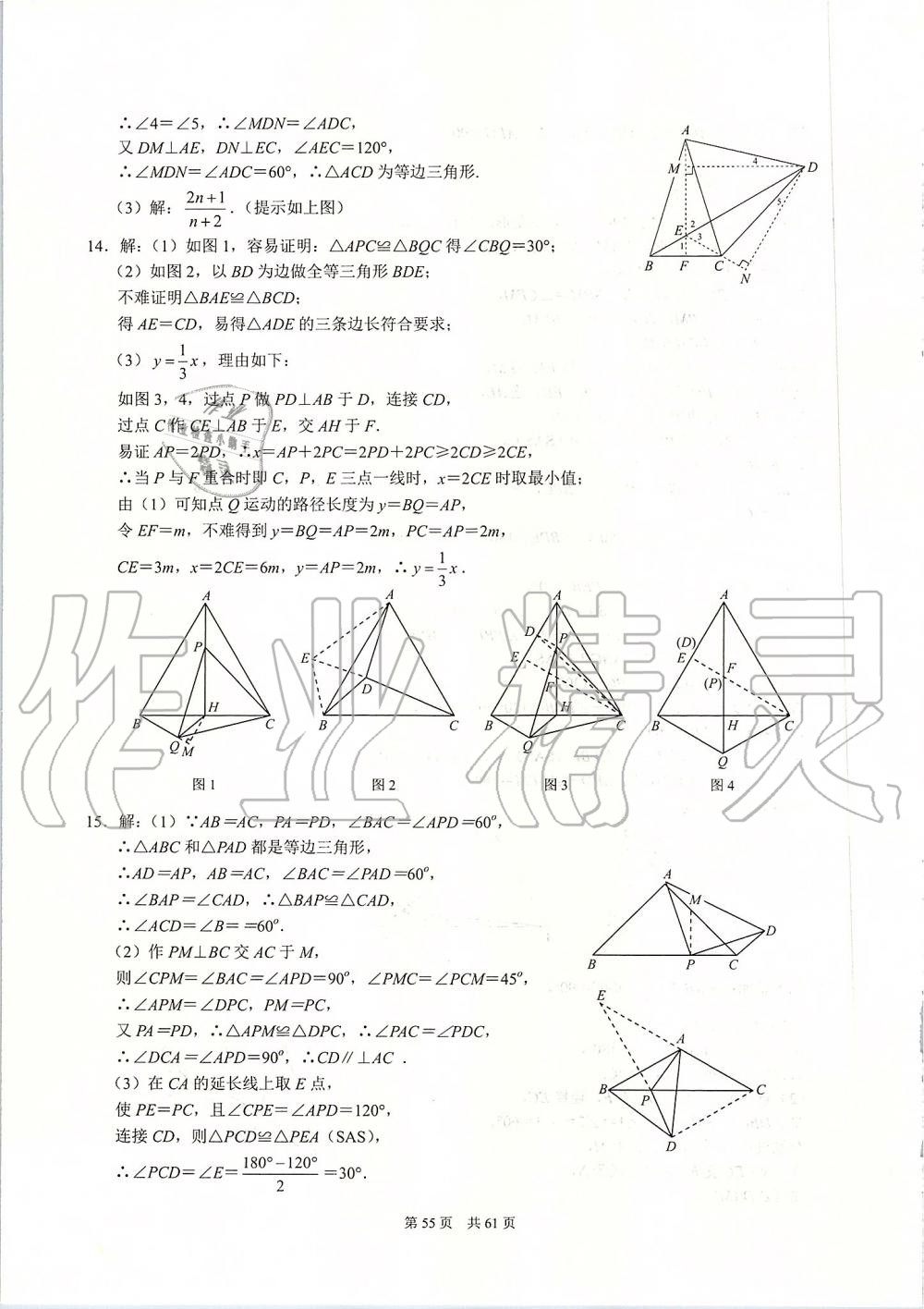 2019年名校学典八年级数学上册人教版 第55页