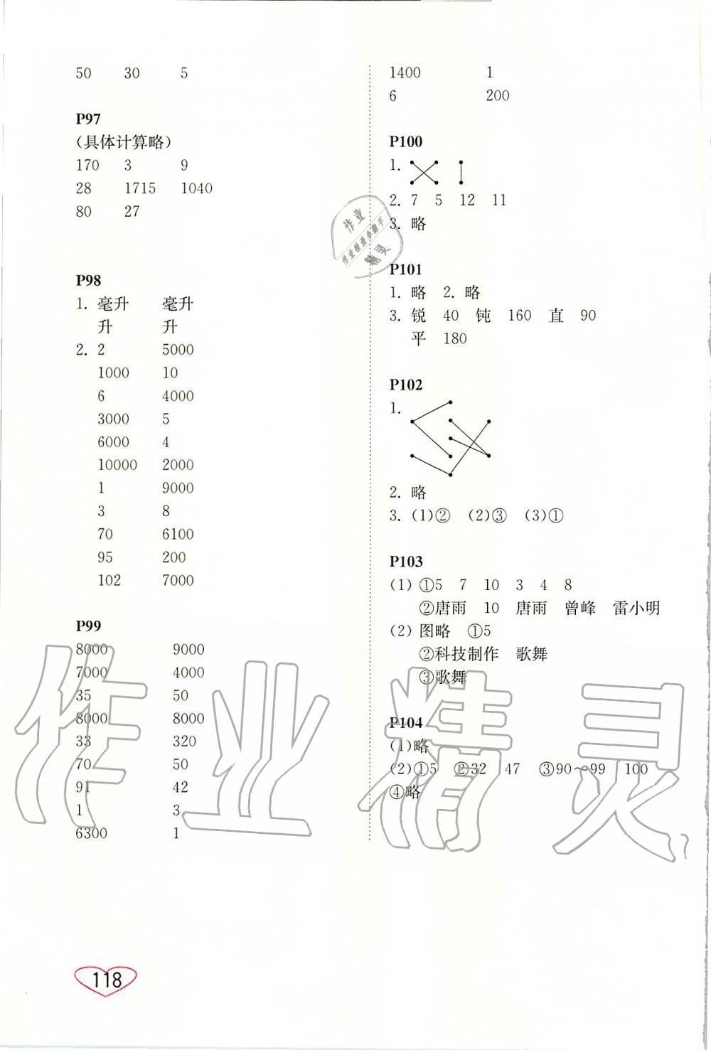 2019年小學(xué)數(shù)學(xué)口算心算速算四年級上冊蘇教版 第14頁