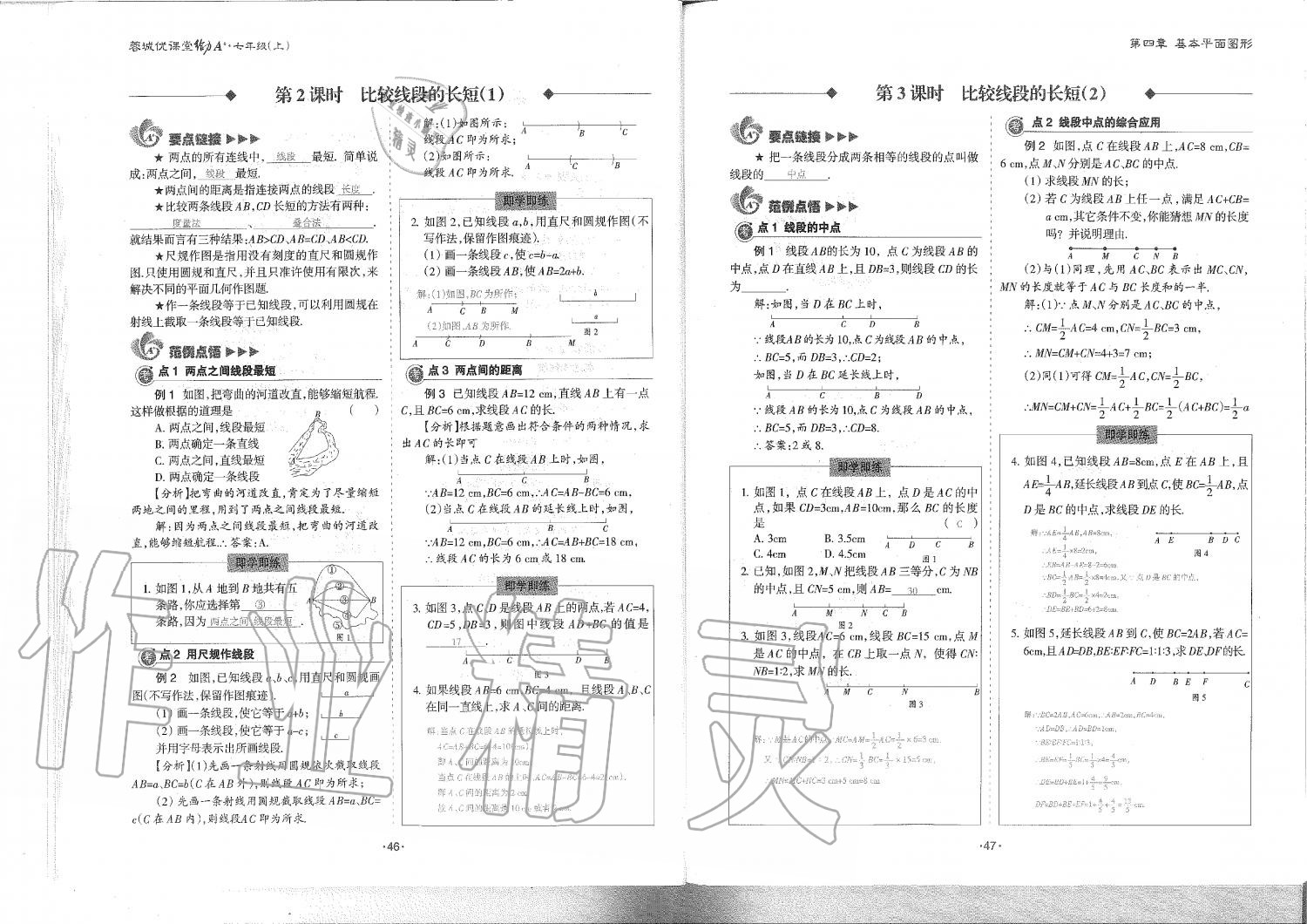 2019年蓉城优课堂给力A加七年级数学上册北师大版 第24页