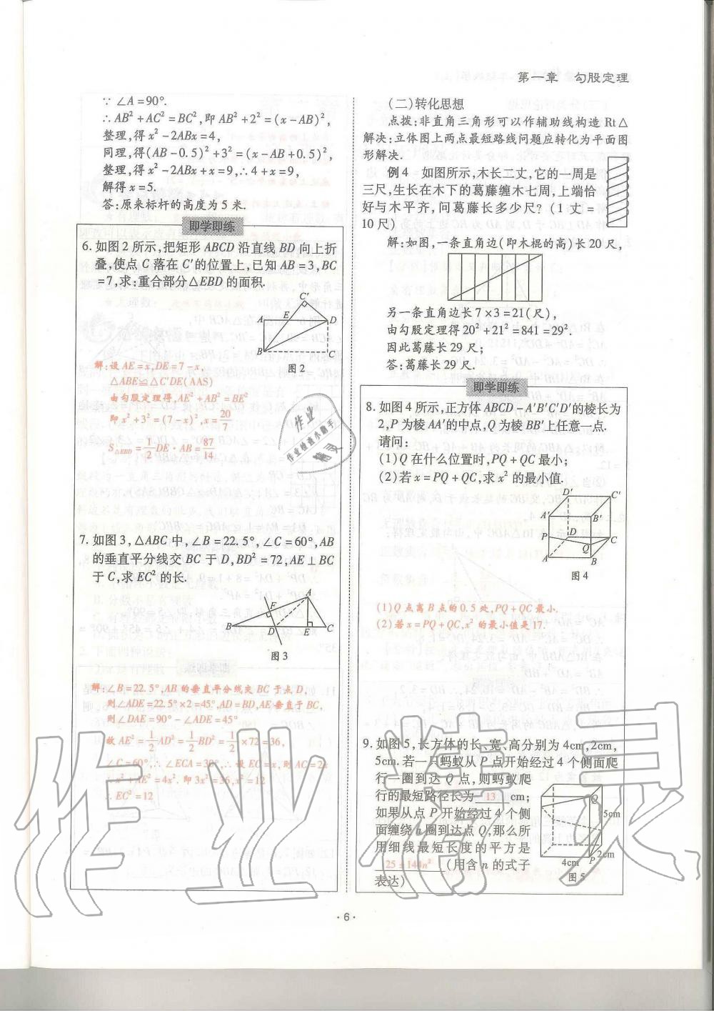 2019年蓉城优课堂给力A加八年级数学上册北师大版 第6页