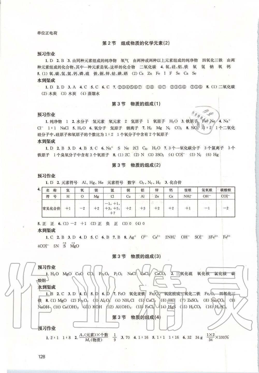 2019年鳳凰數(shù)字化導(dǎo)學(xué)稿九年級(jí)化學(xué)上冊(cè)滬教版 第6頁(yè)