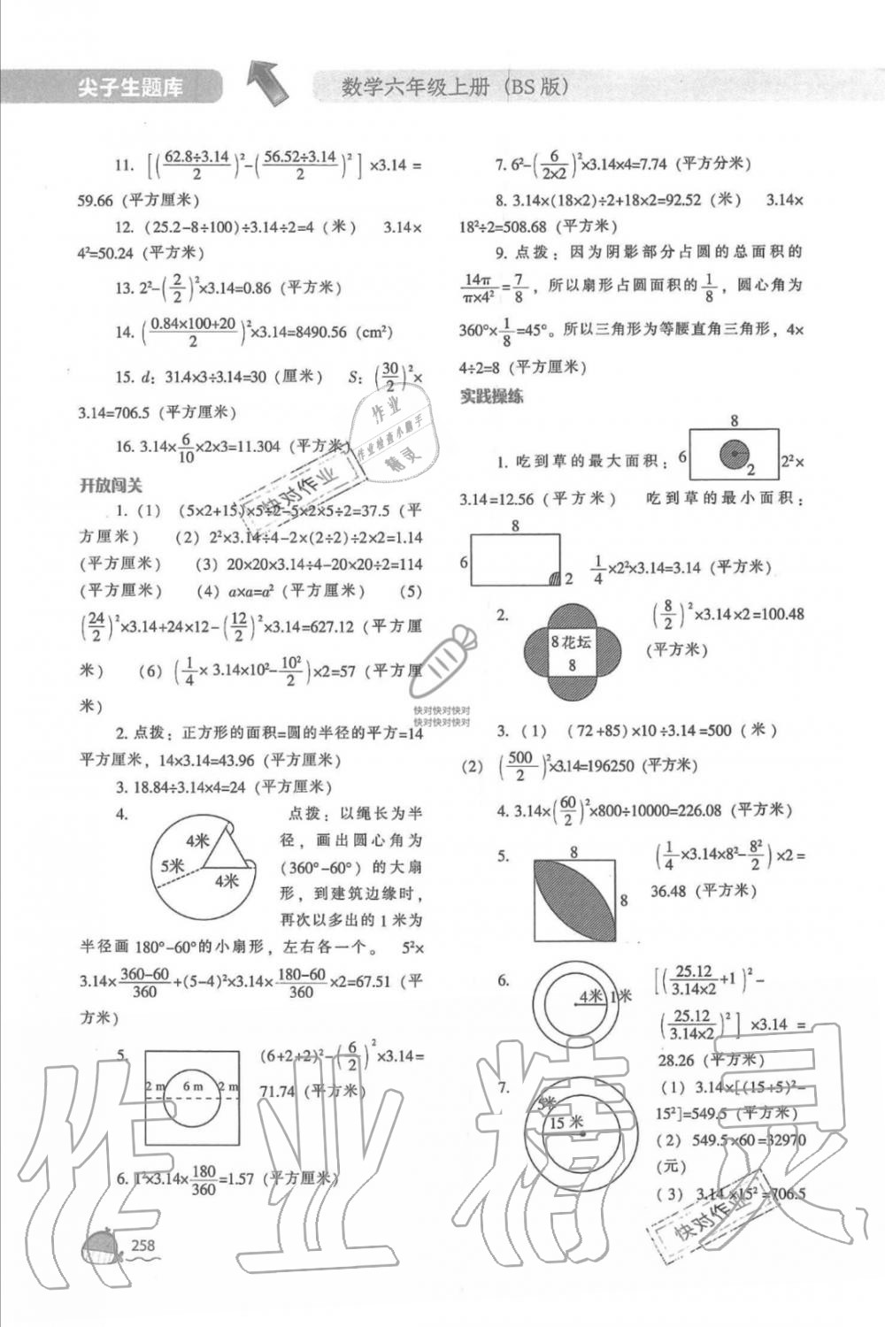 2019年尖子生題庫(kù)六年級(jí)數(shù)學(xué)上冊(cè)北師大版 第4頁(yè)