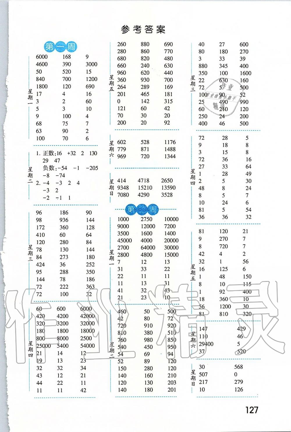 2019年經(jīng)綸學典口算達人五年級數(shù)學上冊江蘇版 第1頁