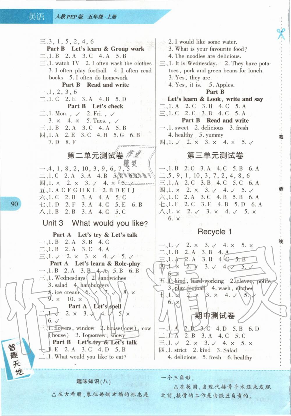 2019年新課程新練習(xí)五年級英語上冊人教PEP版提升版 第2頁