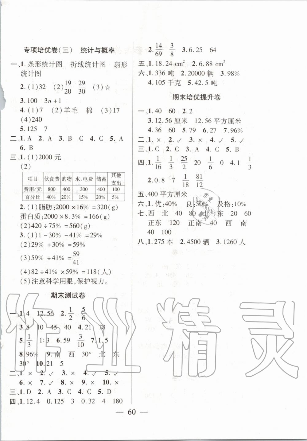 2019年新課程新練習(xí)六年級(jí)數(shù)學(xué)上冊(cè)人教版提升版 第8頁(yè)