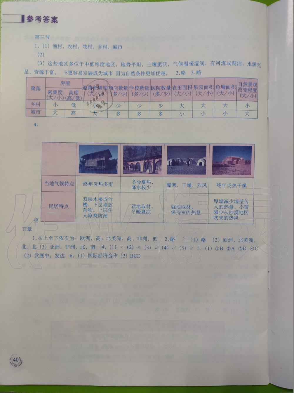 2019年填充图册七年级地理上册人教版山东 第4页