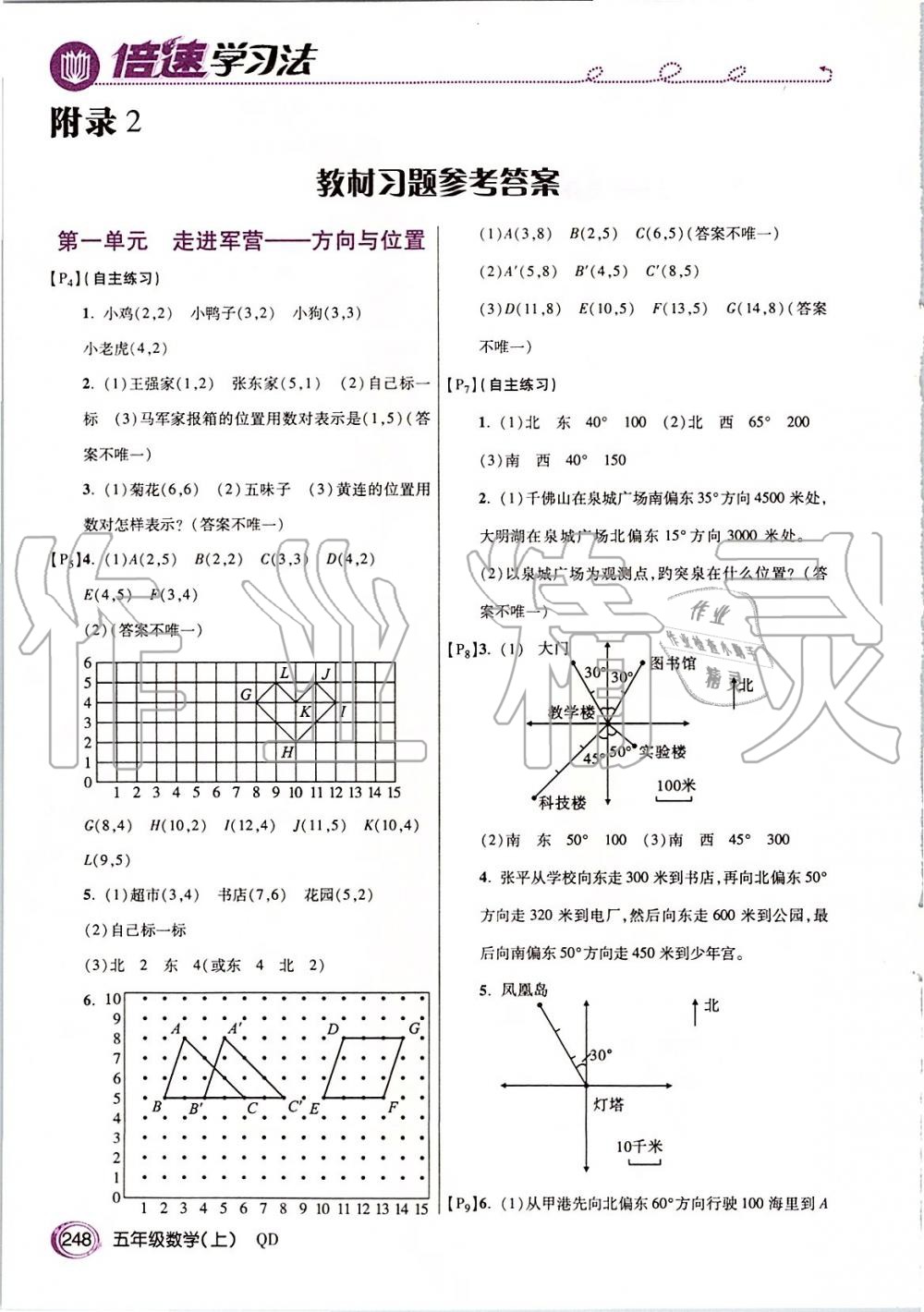 2019年課本五年級(jí)數(shù)學(xué)上冊(cè)青島版五四制 第1頁