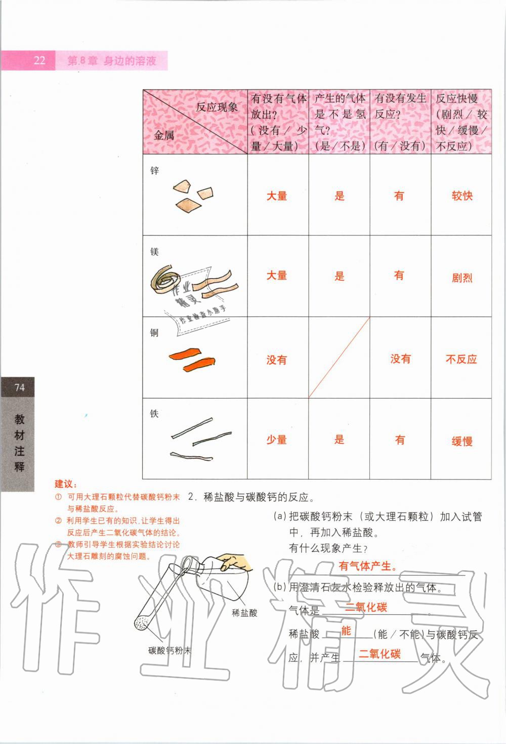 2019年課本七年級科學(xué)上冊滬教版 第22頁