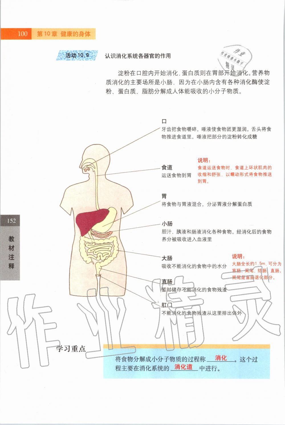 2019年課本七年級科學上冊滬教版 第100頁