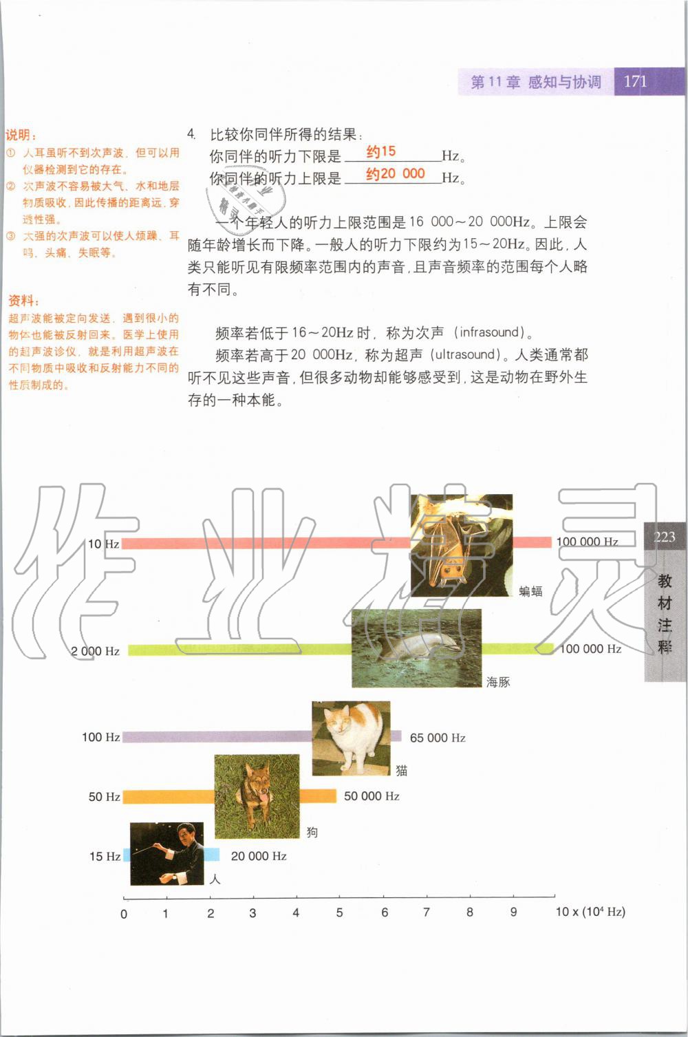 2019年課本七年級科學上冊滬教版 第171頁