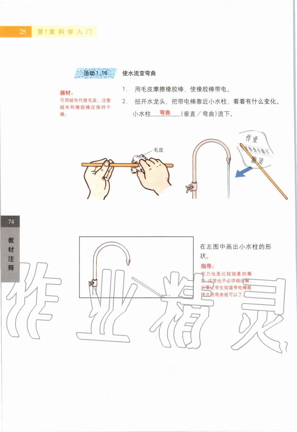 2019年课本六年级科学第一学期沪教版 第28页