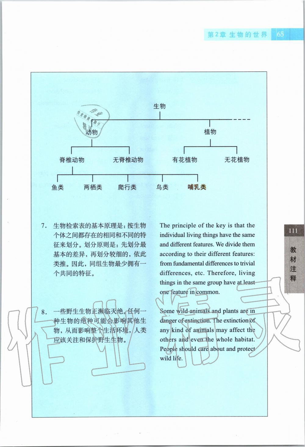 2019年課本六年級科學(xué)第一學(xué)期滬教版 第64頁