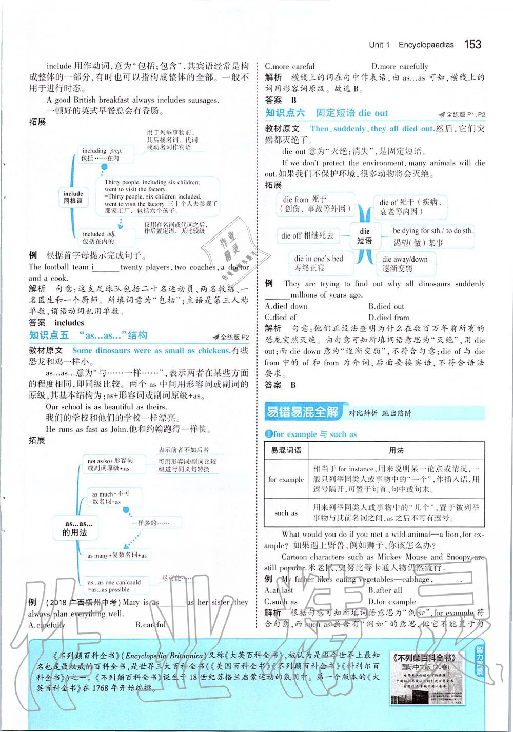 2019年課本八年級英語上冊滬教版 參考答案第3頁