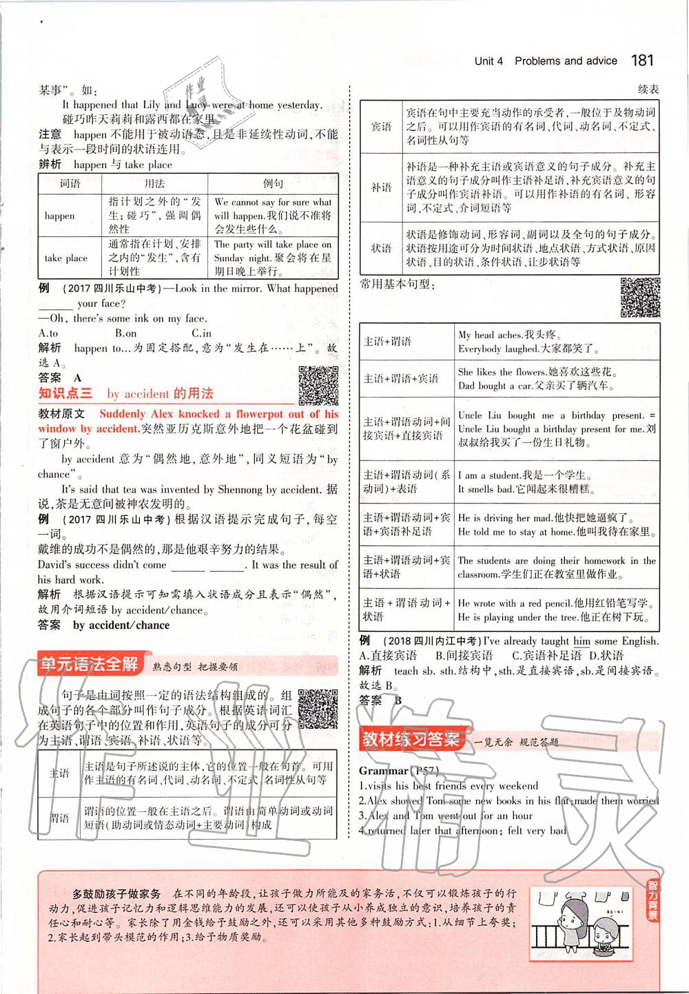 2019年課本九年級英語上冊滬教版 參考答案第31頁