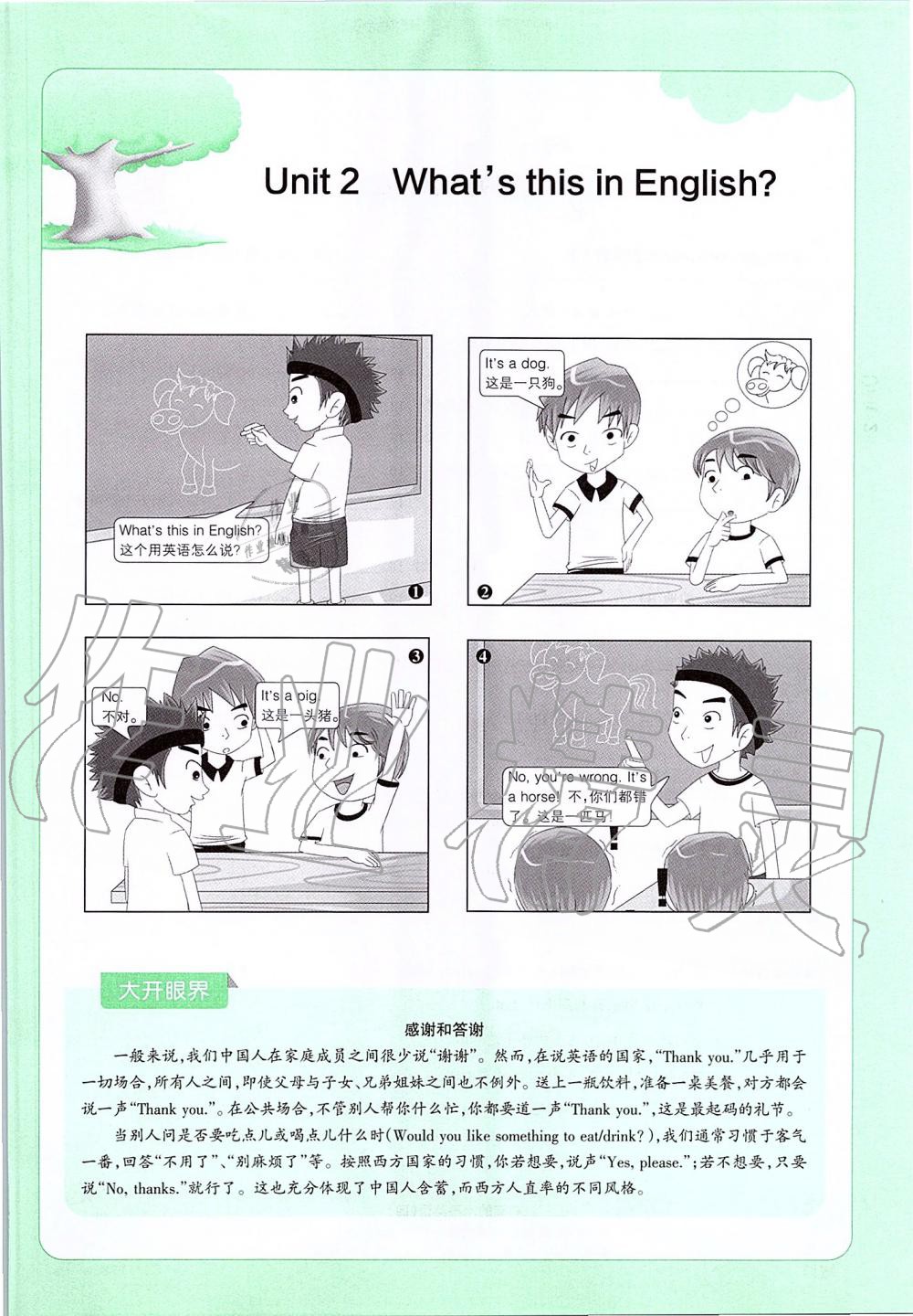 2019年课本六年级英语上册鲁教版五四制&nbsp;第13页